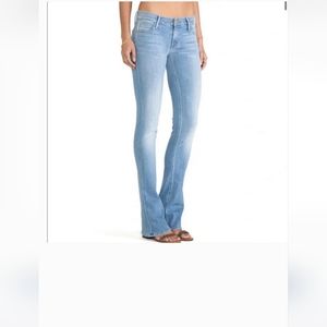 MOTHER The Runaway Hummingbird Low Rise Jeans Sz 28